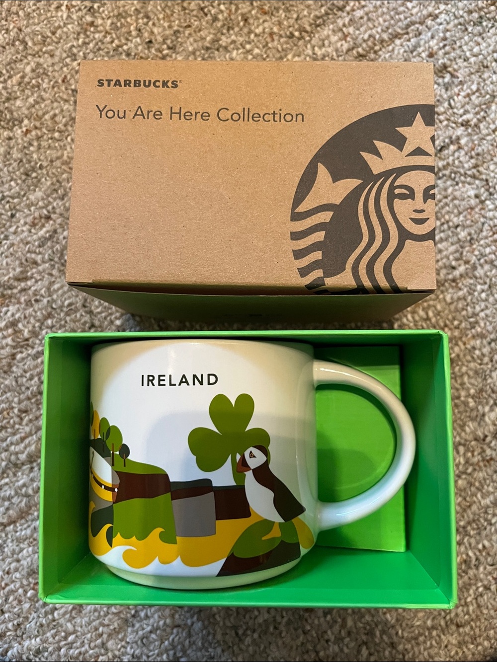 NEW Starbucks Ireland You Are Ceramic Mug